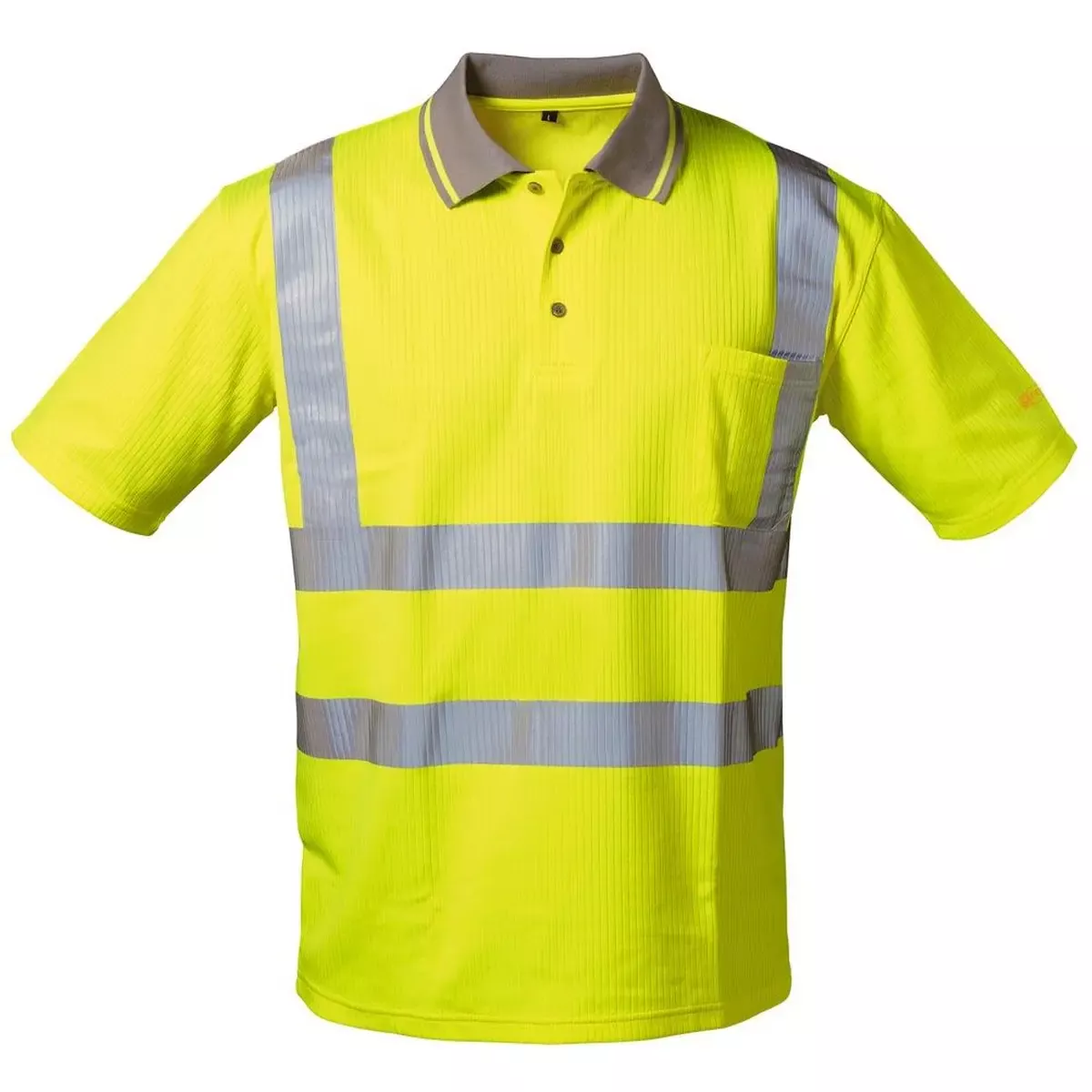 UV-Warnschutz-Polo-Shirt Titus, Farbe gelb, Gr. M