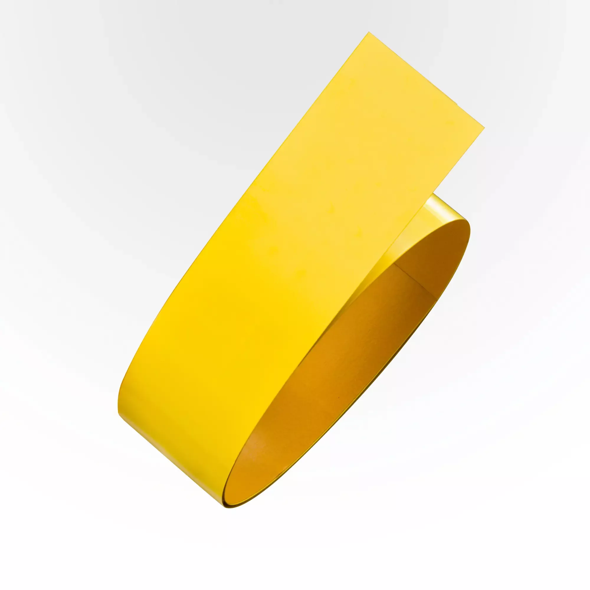 Stahl-Tape Proline, staplerfestes Bodenmarkierungsband, aus farbigem Flachstahl, selbstklebend, gelb, 75 mm x 1,5 m