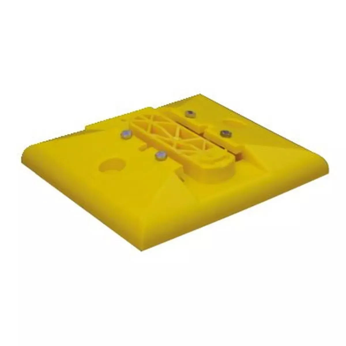 Leitboy-Fußplatte L50 gelb