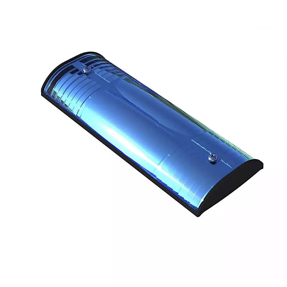 Reflektor General Wildwarnreflektor im Gehäuse, Farbe lichtblau, inkl. Befestigungsmaterial