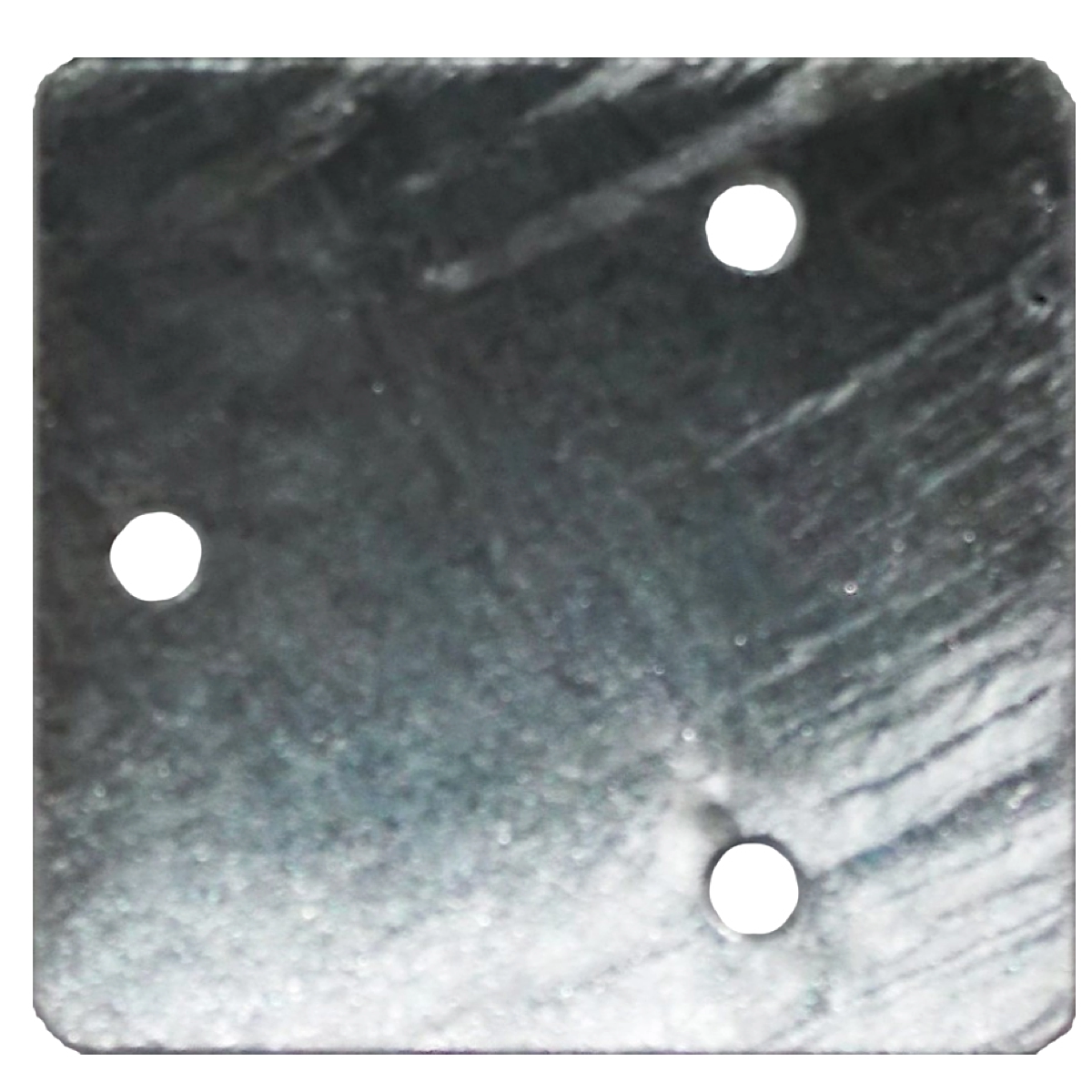 Abdeckplatte für Profix Einschlagfundament, Glatt, aus Stahl verzinkt, ohne Schrauben