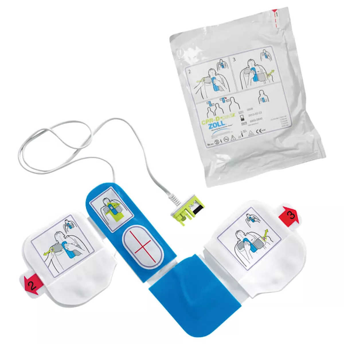ZOLL AED Plus CPR-D-padz Elektroden für Erwachsene