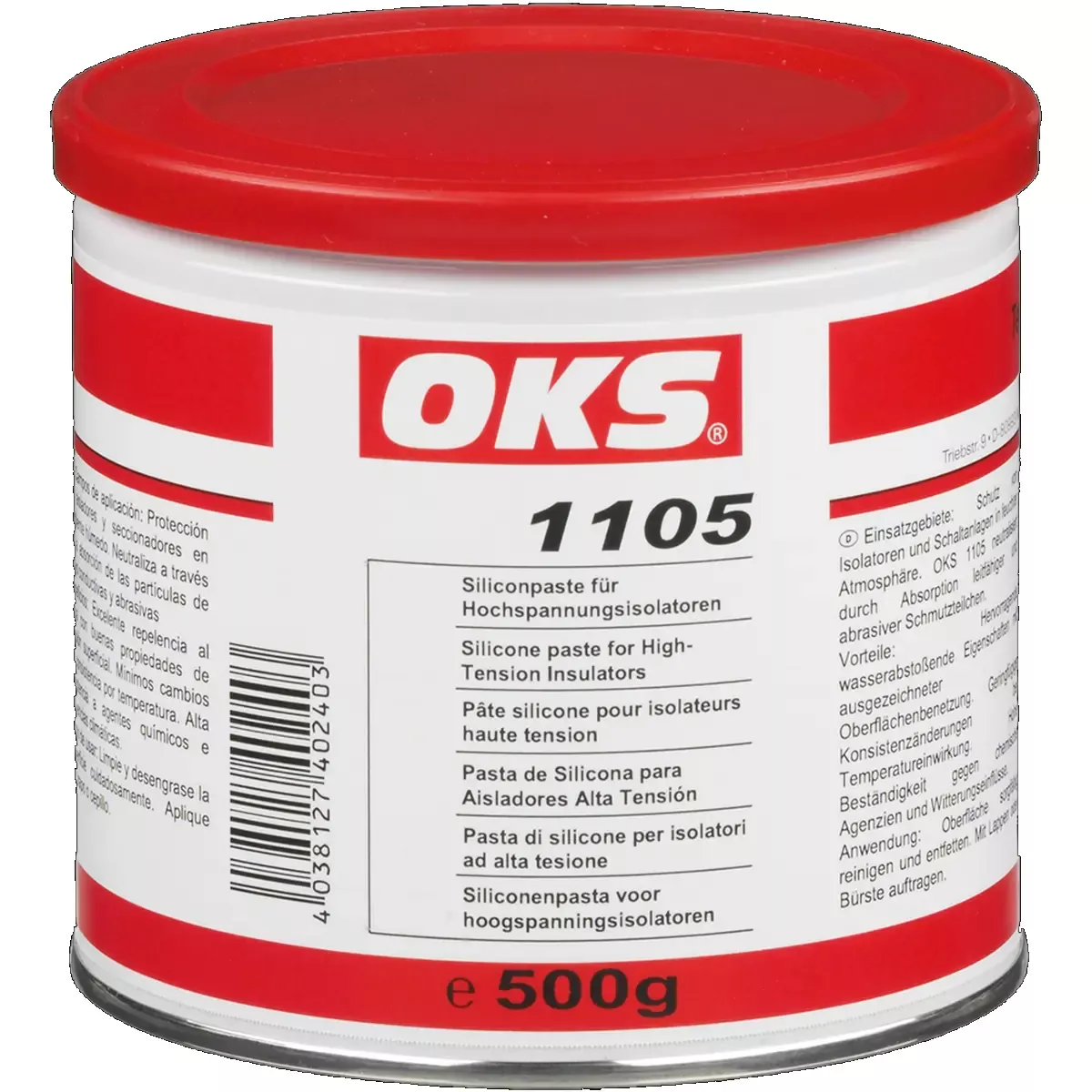 Betriebsmittel Isolierpaste OKS 1105, 500 g Dose für Betriebsbedarf