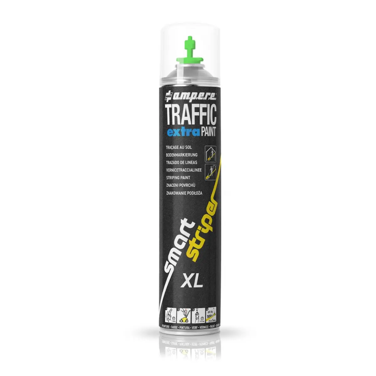 Bodenmarkierfarbe Traffic Extra Paint XL, 750 ml netto grün 6 Dosen