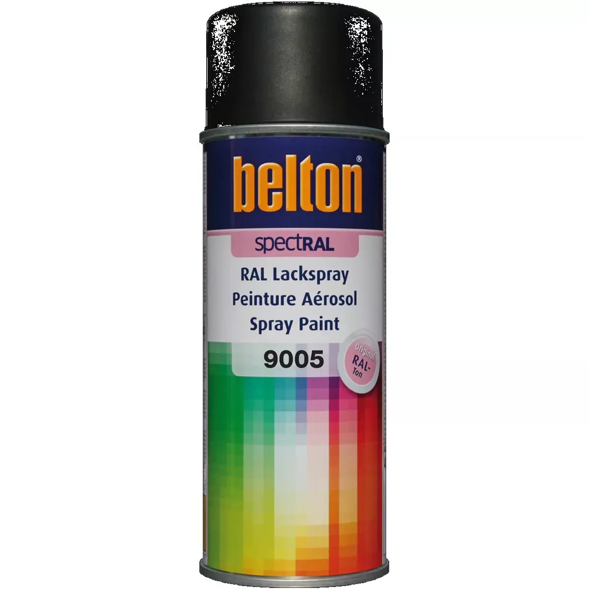 Belton Lackspray RAL 9017, verkehrsschwarz hochglanz, 400 ml