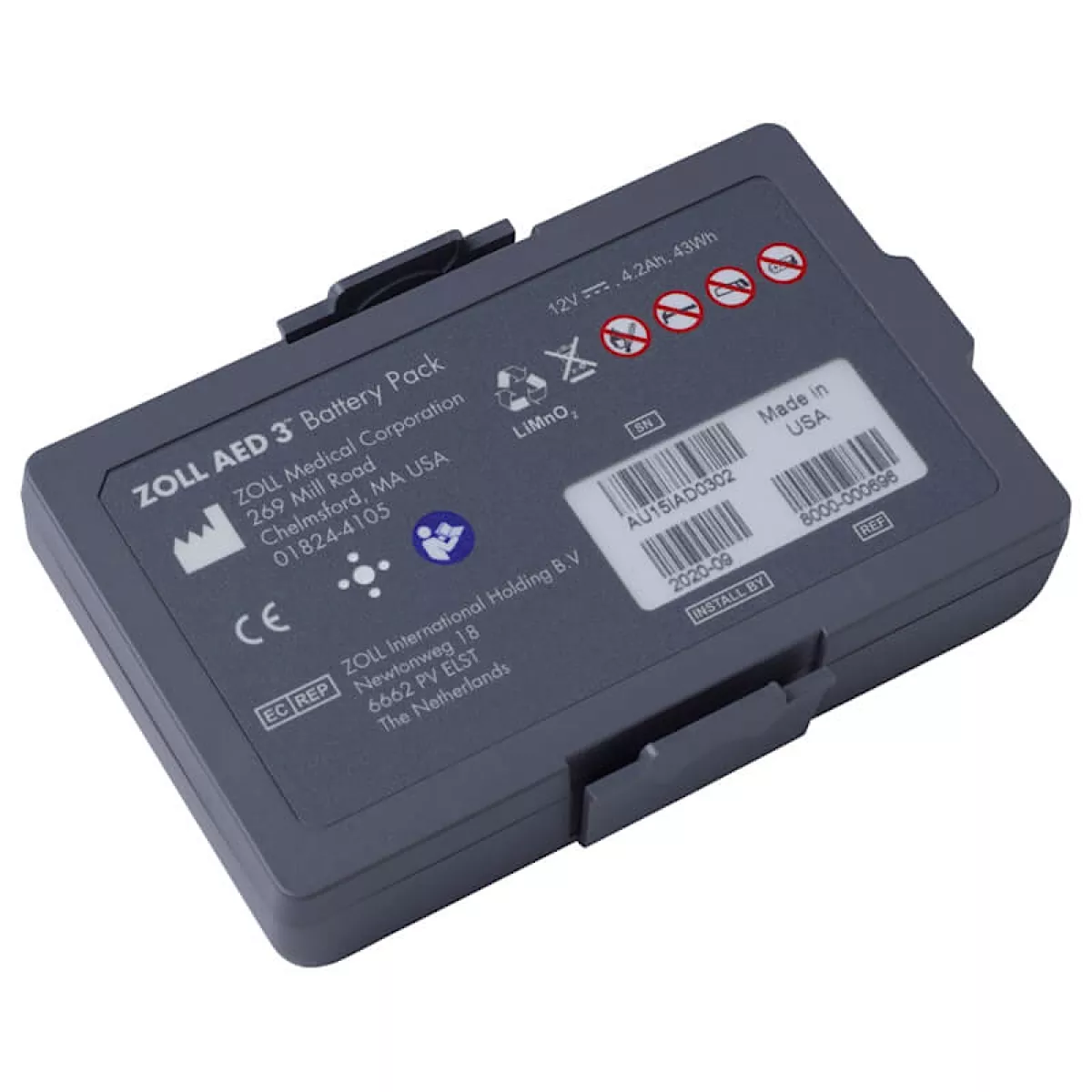 ZOLL AED 3 Lithium Batterie