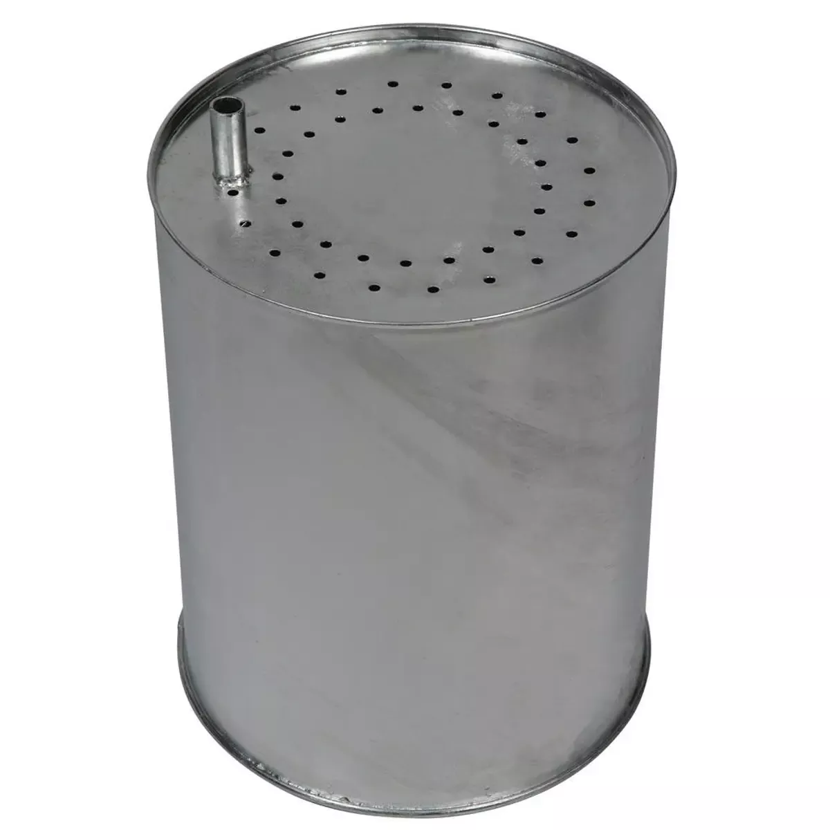 Einsatzbehälter für Stand Abfallbehälter DxH 325x 445 mm, mit Grifftasche, gelochter Boden